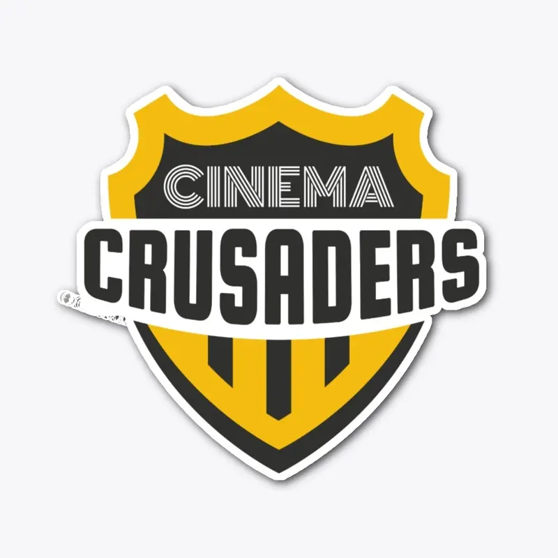 Cinema Crusaders Die-Cut Sticker