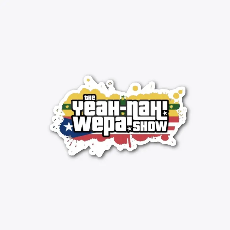 The Yeah-Nah Wepa Show Die-Cut Sticker